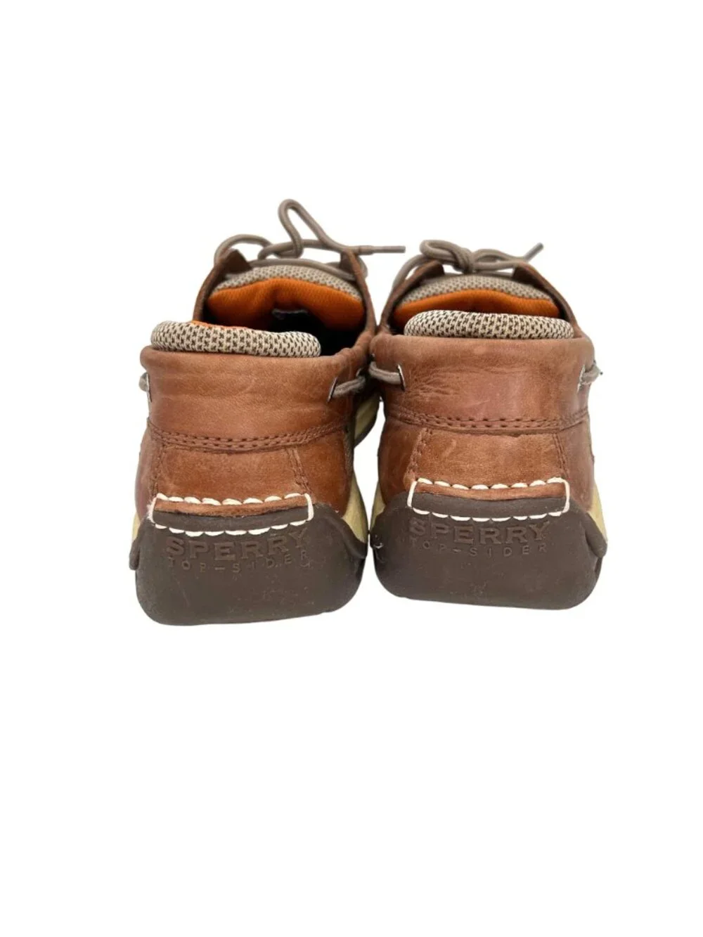 SPERRY TOP SIDER LEATHER MEN'S SHOES - 13M